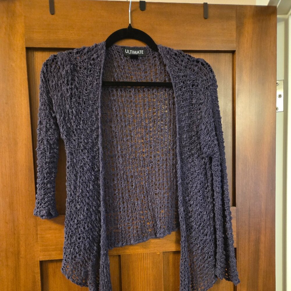 Ultimate Purple 90's Vintage Cardigan Size S/M